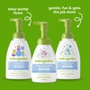 image:imageBabyganics AlcoholFree Foaming Hand Sanitizer Pump Bottle Fragrance Free 845 oz 3 PackFragrance Free
