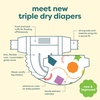 image:imageBabyganics Size 1 160 count Absorbent Breathable Triple Dry Protection Diapers