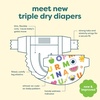 image:imageBabyganics Size 5 100 count Absorbent Breathable Triple Dry Protection Diapers