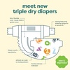 image:imageBabyganics Diapers Size 4 60 ct Ultra Absorbent Diapers