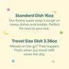 image:imageBabyganics Dish Giftset Standard Pump Travel Size and Refill Fragrance Free