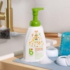 image:imageBabyganics Foaming Dish amp Bottle Soap Pump Bottle Citrus PlantDerived Cleaning Power Removes Dried Milk 16 Fl Oz Pack of 3 Packaging May VaryCitrus