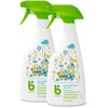 image:imageBabyganics Toy amp Highchair Cleaner Spray Fragrance Free 17oz Spray Bottle Made without ammonia bleach phosphates phthalates or dyes Pack of 2