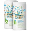 image:imageBabyganics All Purpose Surface Wipes FragranceFree 75 Count and NonAbrasive No Ammonia No Bleach Pack of 275 Count Pack of 2
